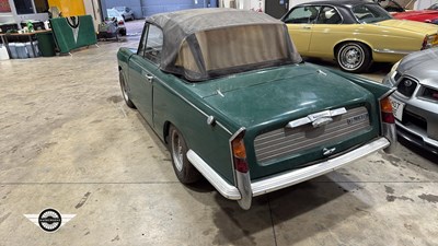 Lot 826 - 1969 TRIUMPH VITESSE