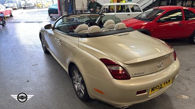 Lot 52 - 2005 LEXUS SC 430 AUTO