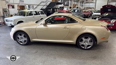 Lot 52 - 2005 LEXUS SC 430 AUTO