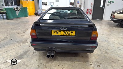 Lot 894 - 1983 AUDI QUATTRO RHD