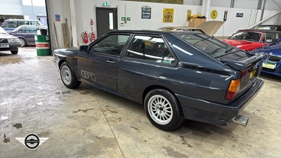 Lot 894 - 1983 AUDI QUATTRO RHD