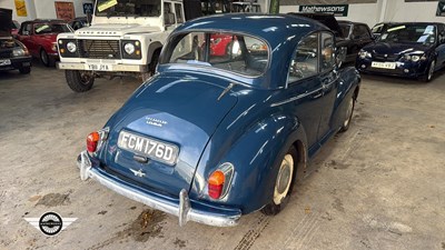 Lot 92 - 1966 MORRIS MINOR 1000