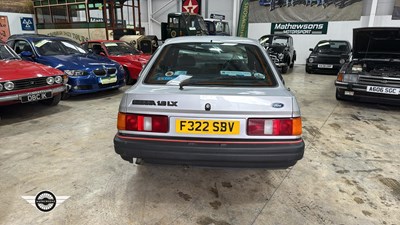 Lot 89 - 1988 FORD SIERRA LX