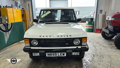 Lot 852 - 1995 LAND ROVER RANGE ROVER VOGUE