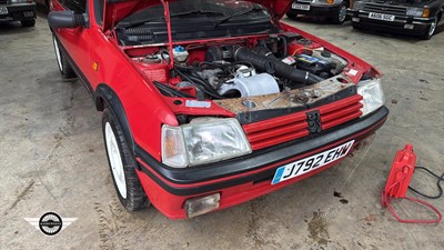 Lot 868 - 1991 PEUGEOT 205 GTI