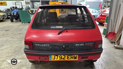 Lot 868 - 1991 PEUGEOT 205 GTI