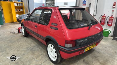 Lot 868 - 1991 PEUGEOT 205 GTI