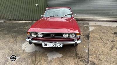 Lot 890 - 1976 TRIUMPH STAG
