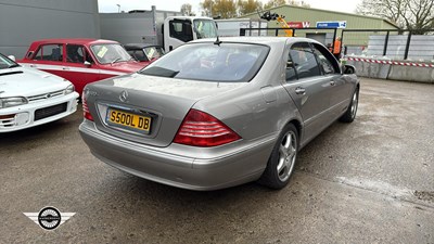 Lot 322 - 2004 MERCEDES S500L AUTO