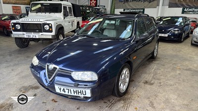 Lot 6 - 2001 ALFA ROMEO 156 V6 Q-SYSTEM S WAGON