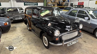 Lot 122 - 1966 MORRIS MINOR 1000