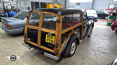 Lot 122 - 1966 MORRIS MINOR 1000