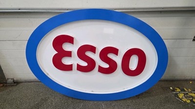 Lot 334 - ESSO 3D FORECOURT SIGN 58" x 41"