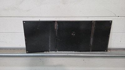 Lot 35 - CARBURINE MOTOR SPIRIT ENAMEL REPRODUCTION SIGN 24" X 9.5"