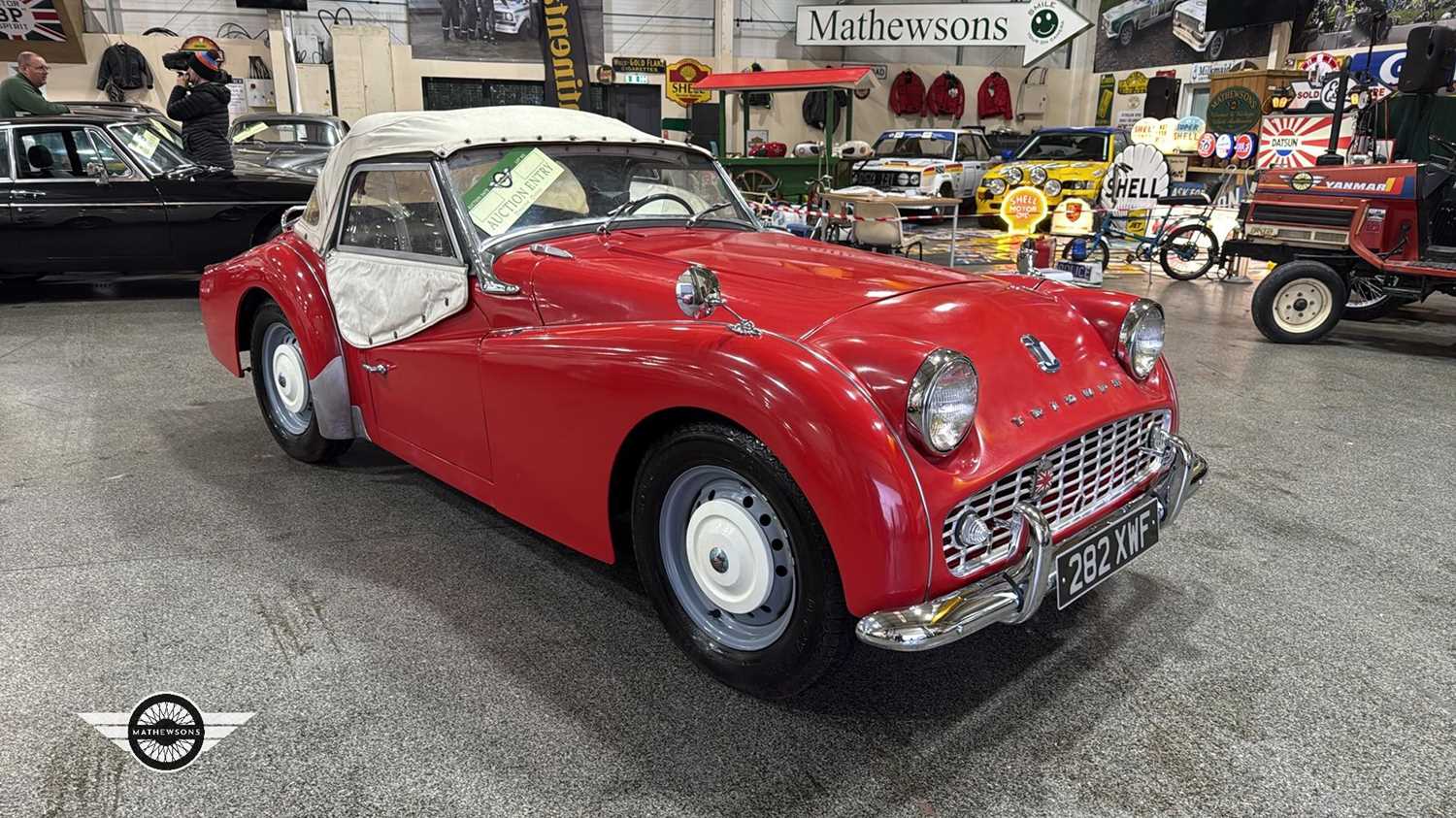 Lot 702 - 1960 TRIUMPH TR3