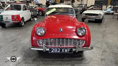 Lot 702 - 1960 TRIUMPH TR3