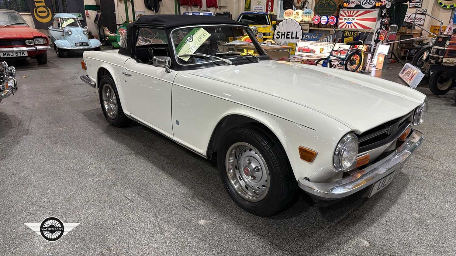 Lot 718 - 1973 TRIUMPH TR6