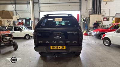 Lot 678 - 2018 FORD RANGER WILDTRAK 4X4 DCB T