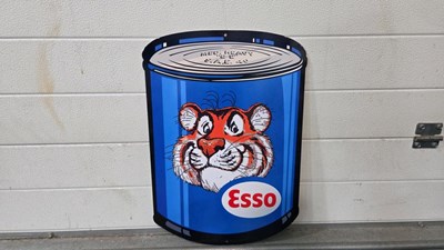 Lot 389 - ESSO TIN REPRO SIGN 21" X 14"