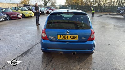 Lot 458 - 2004 RENAULT CLIO RENAULTSPORT 182 16V