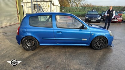 Lot 458 - 2004 RENAULT CLIO RENAULTSPORT 182 16V