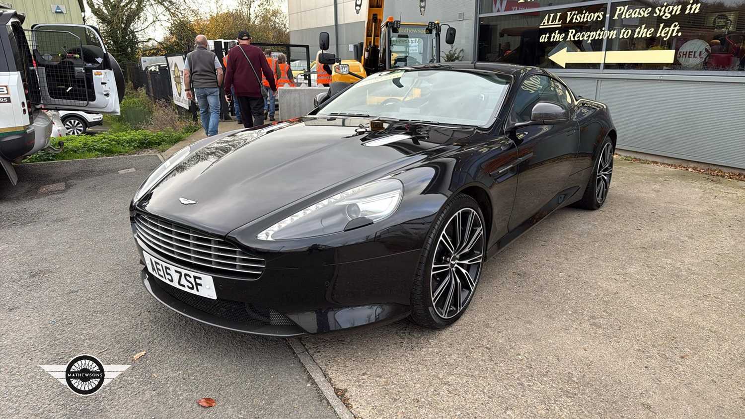 2015 ASTON MARTIN DB9 V12 AUTO