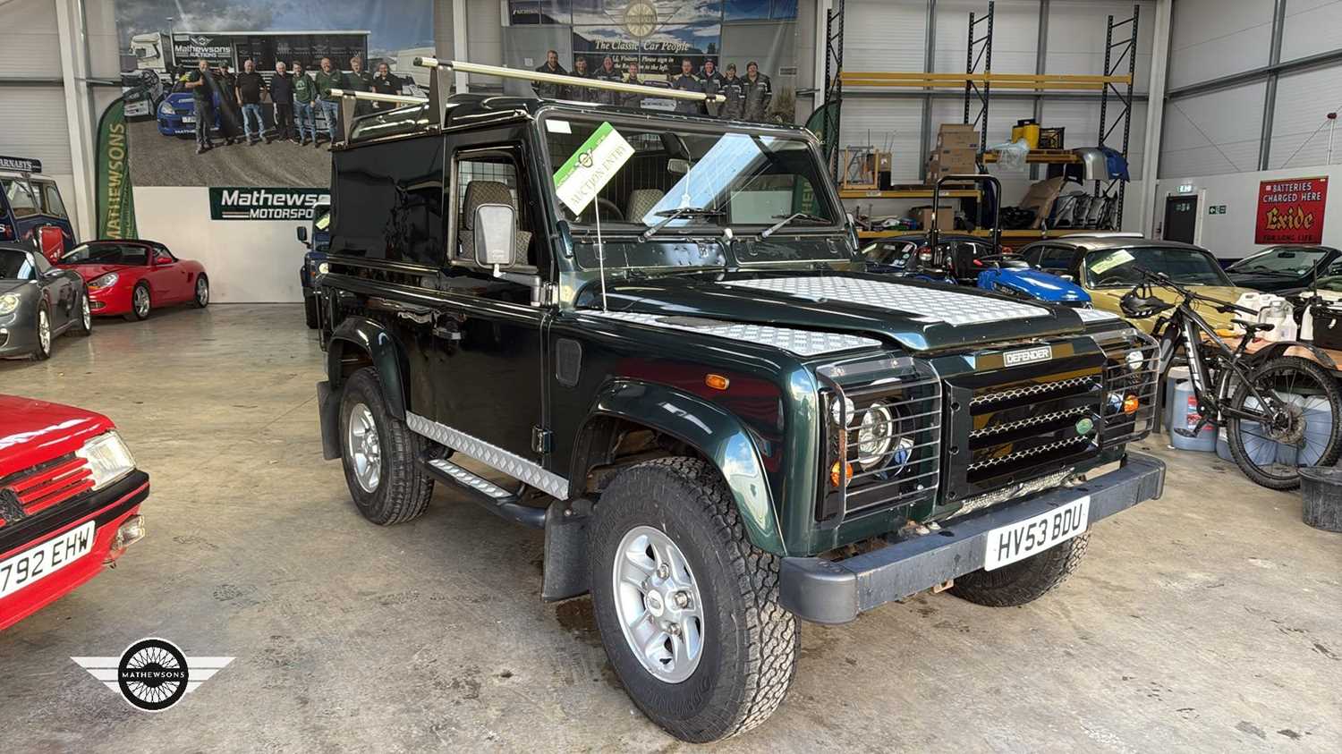 Lot 92 - 2003 LAND ROVER DEFENDER 90 COUNTY TD5