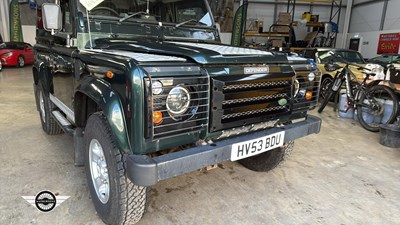 Lot 92 - 2003 LAND ROVER DEFENDER 90 COUNTY TD5