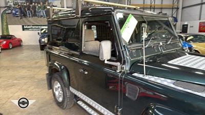 Lot 92 - 2003 LAND ROVER DEFENDER 90 COUNTY TD5