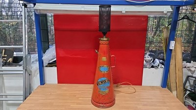 Lot 95 - KINGSFORD EXTINGUISHER LAMP 1962 CONE