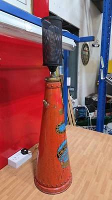 Lot 95 - KINGSFORD EXTINGUISHER LAMP 1962 CONE