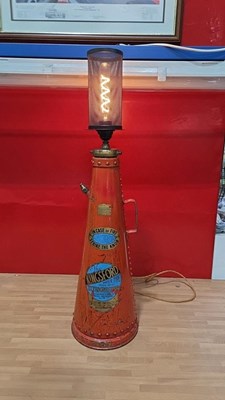Lot 95 - KINGSFORD EXTINGUISHER LAMP 1962 CONE