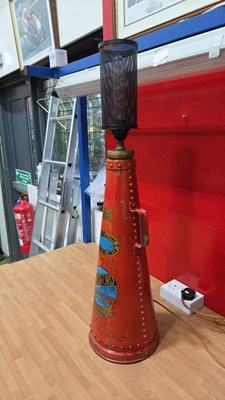 Lot 95 - KINGSFORD EXTINGUISHER LAMP 1962 CONE