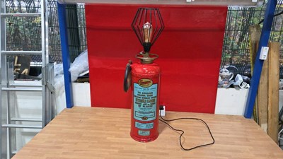 Lot 175 - CONQUEST EXTINGUISHER LAMP 1961