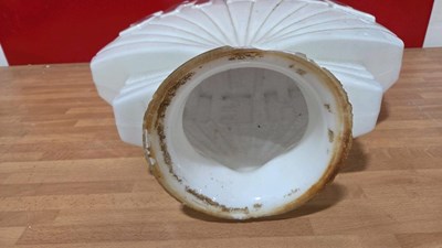 Lot 13 - SHELL GLASS GLOBE