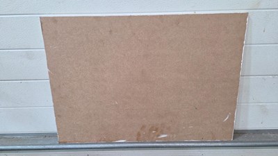 Lot 49 - HAND PAINTED WOODEN ESCORT RS COSWORTH SIGN-ALL PROCEEDS TO CHARITY