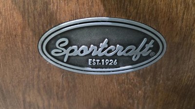 Lot 1 - BAR FOOTBALL TABLE WITH GLASS TOP