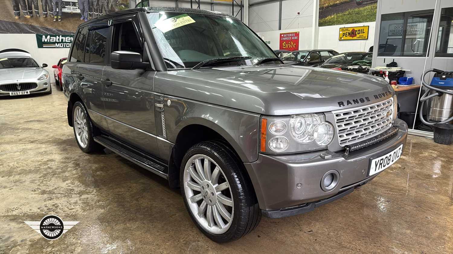 2008 LAND ROVER RANGE ROVER V...