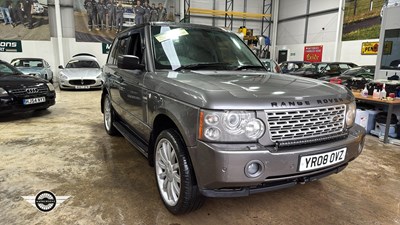 Lot 858 - 2008 LAND ROVER RANGE ROVER VOGUE TDV8 A