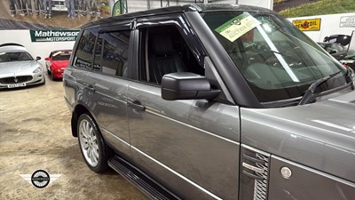 Lot 858 - 2008 LAND ROVER RANGE ROVER VOGUE TDV8 A