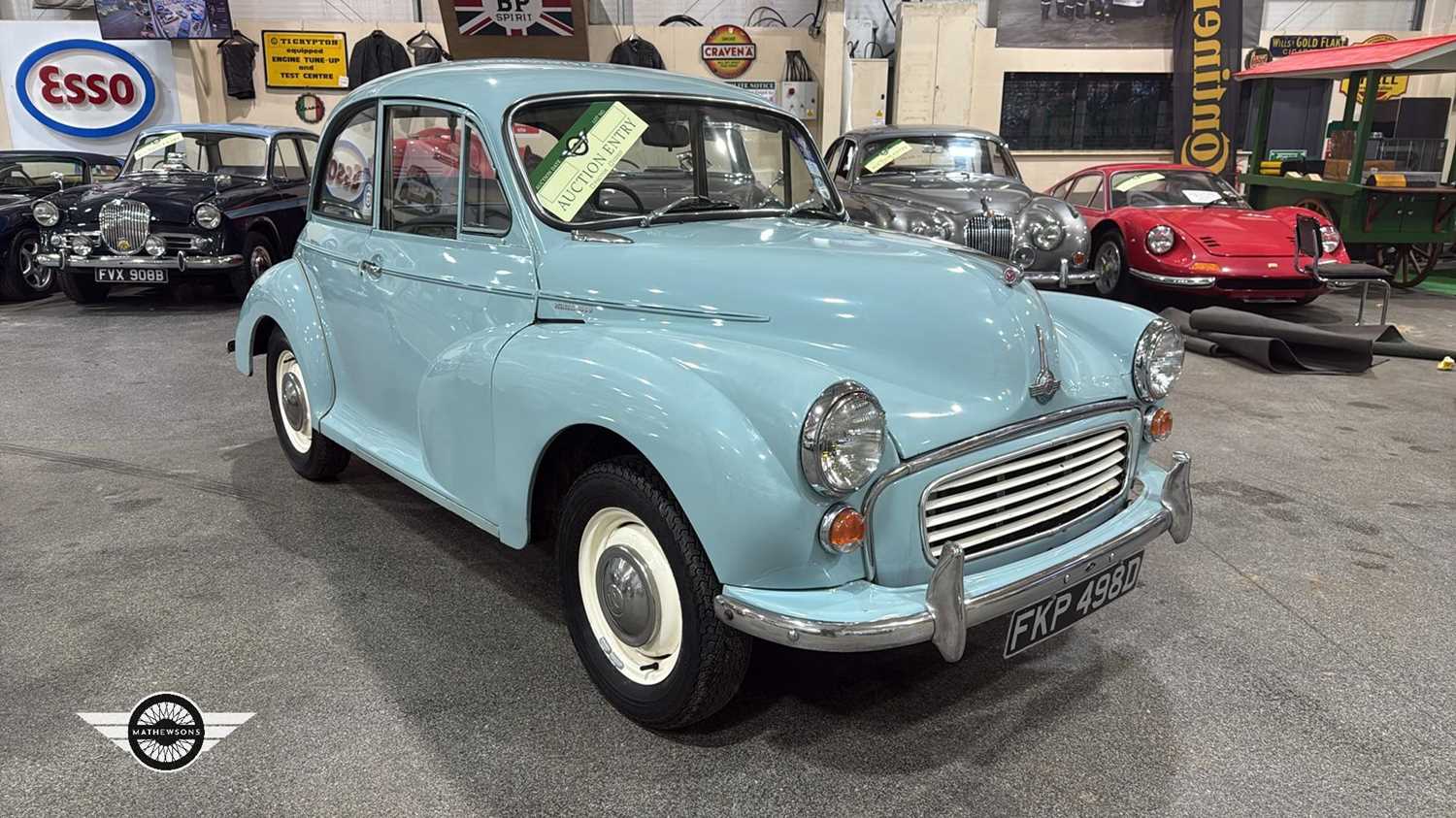 Lot 112 - 1966 MORRIS MINOR 1000