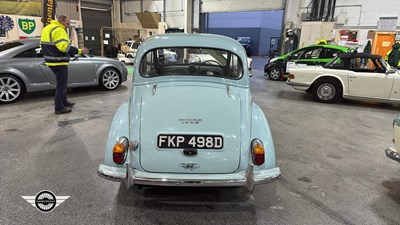 Lot 112 - 1966 MORRIS MINOR 1000