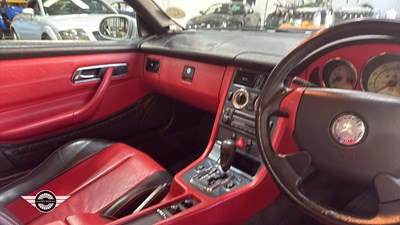 Lot 156 - 1997 MERCEDES SLK 230 KOMPRESSOR AUTO