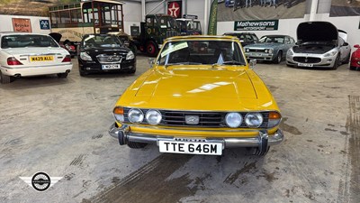 Lot 168 - 1974 TRIUMPH STAG AUTO