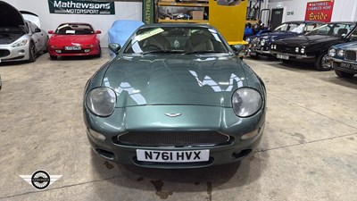 Lot 170 - 1995 ASTON MARTIN DB7 AUTO
