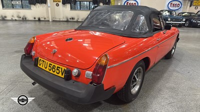 Lot 748 - 1979 MG B