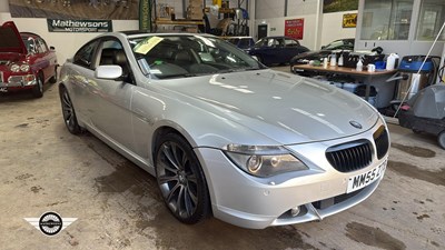 Lot 56 - 2005 BMW 630I AUTO