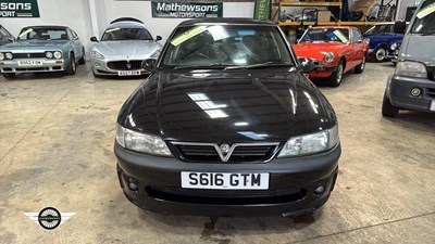 Lot 188 - 1998 VAUXHALL VECTRA GSI V6