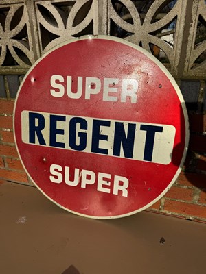 Lot 609 - REGENT SUPER SIGN 30" DIA