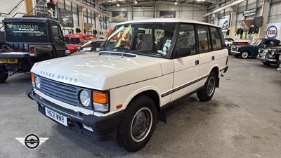 Lot 578 - 1991 LAND ROVER RANGE ROVER VOGUE EFI